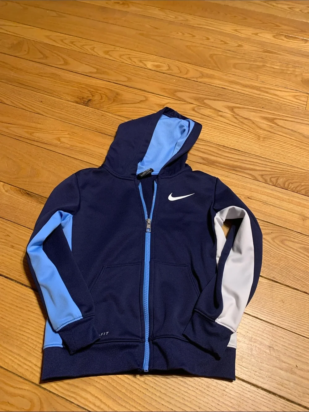 Nike Kids Navy and Light Blue Hoodie & Joggers Set - Picture 2 of 5